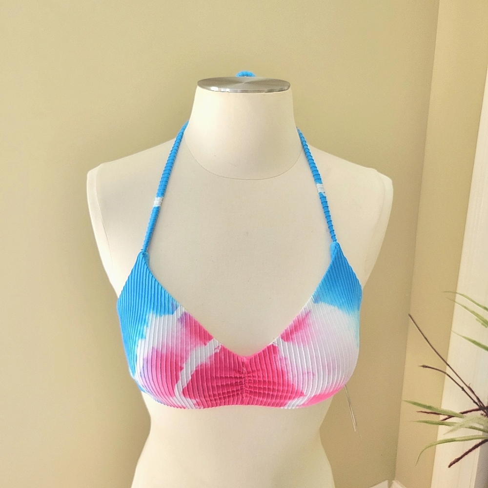 Soluna tie dyed bikini top